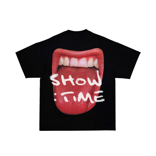 TONGUE SHIRT - MIDNIGHT BLACK